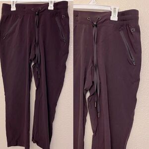 Gap fit Street To Studio hiking purple lightweight crop nylon pants S